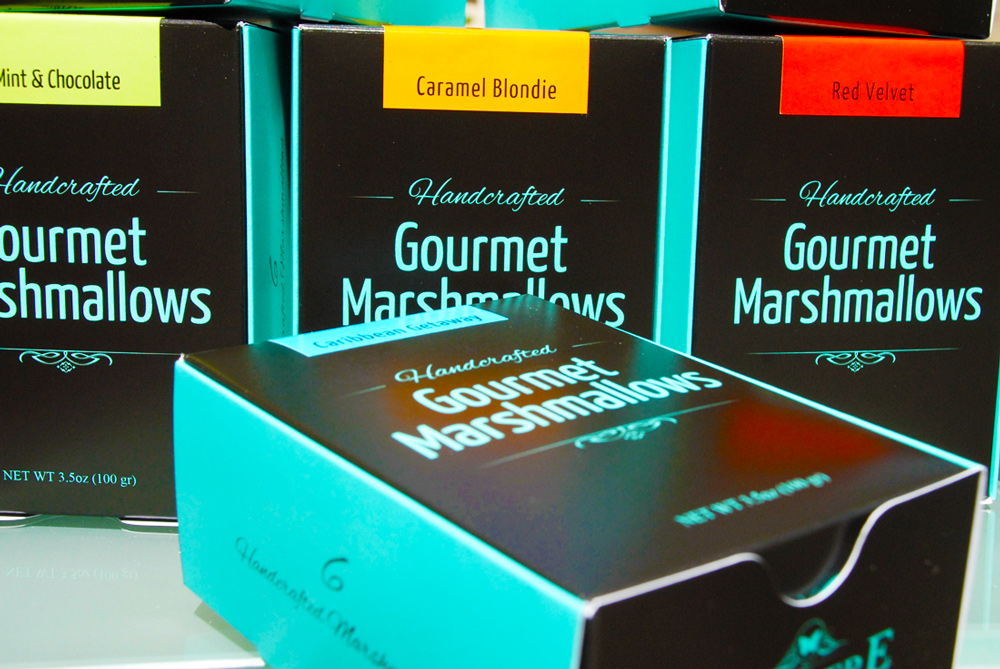 Gourmet Caramel Marshmallows Handcrafted Salted Caramel Blondie